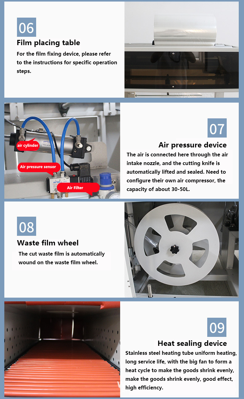 Shrinkage film packaging machine(图7)